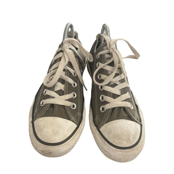 Converse All Star Women's  Size 7 Grey  Low-Top Sneakers shoes - Picture 3 of 8